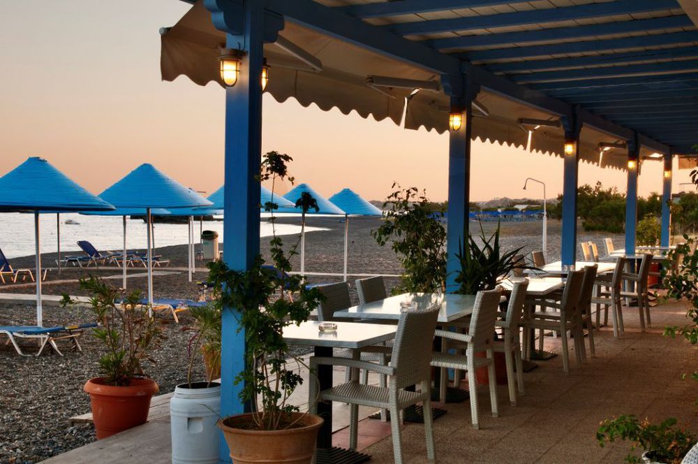 Coriva Beach Hotel & Bungalows Koutsounari Restauracja zdjęcie